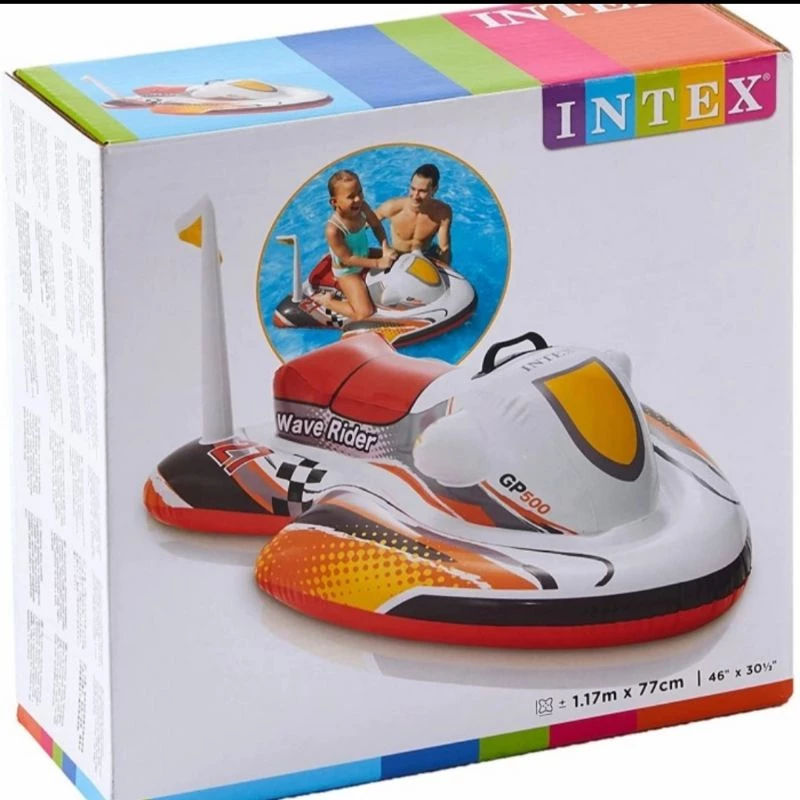 Perahu Karet INTEX Jetski Ride On - Inflatable Pelampung Ban Renang Anak Jet Ski SNI