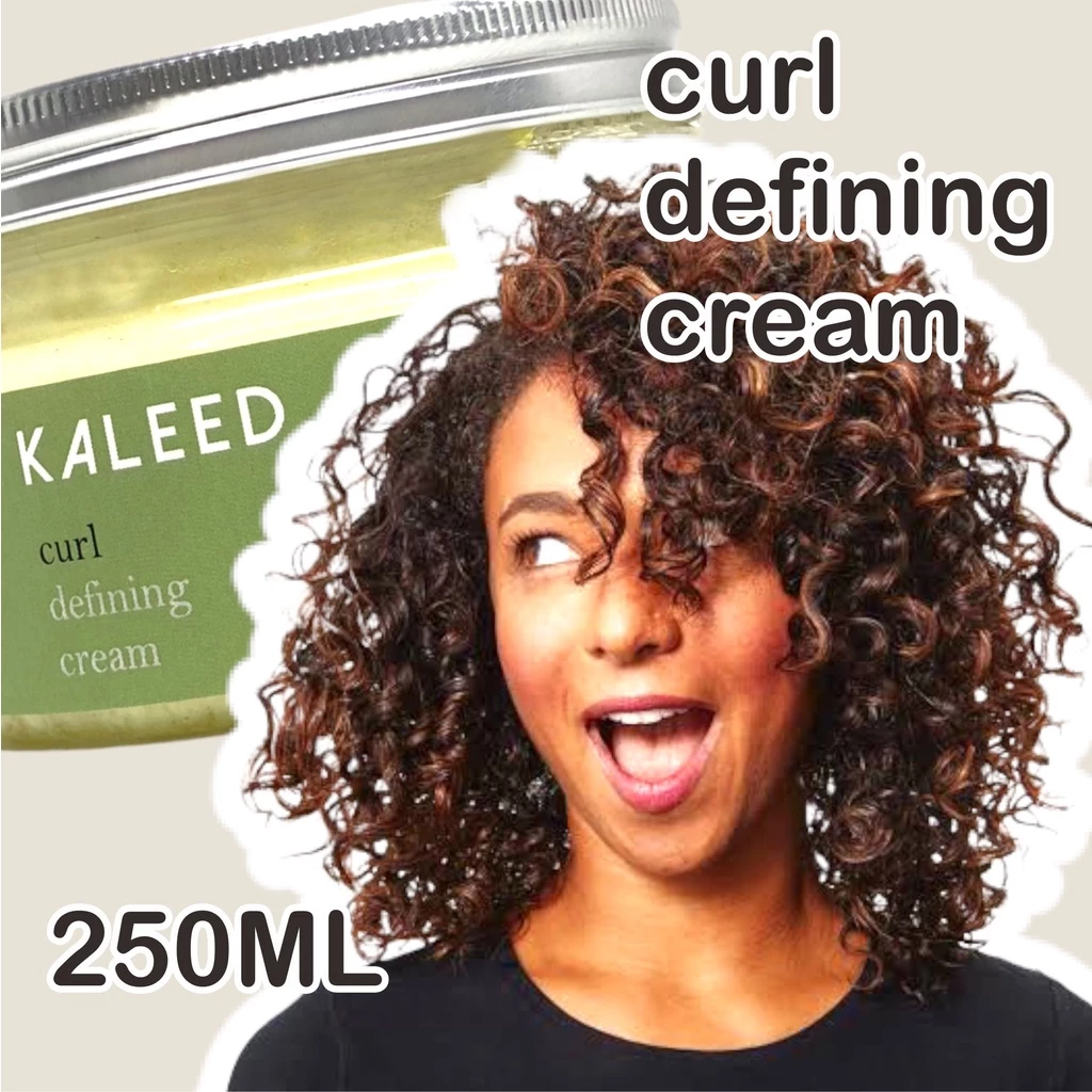 Kaleed Natural Curl Defining Cream untuk rambut keriting