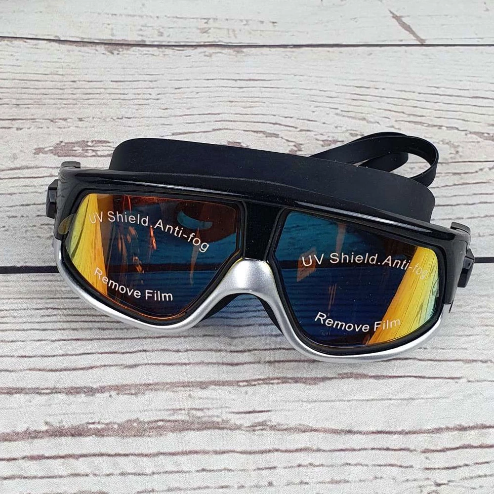 Kacamata Renang Dewasa Goggle Mask Swimming Anti Fog Polarizing Anti Fog UV Protection Snorkeling Freedive Spearfishing Water Sport Jet Ski Surfing