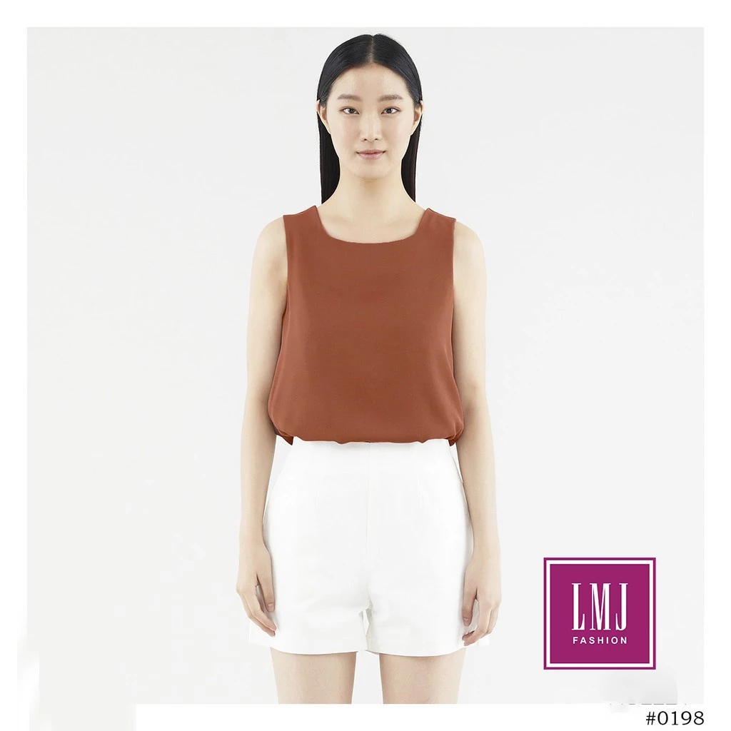(COD) LMJ Fashion Inner Tanpa Lengan Sleeveless #0198