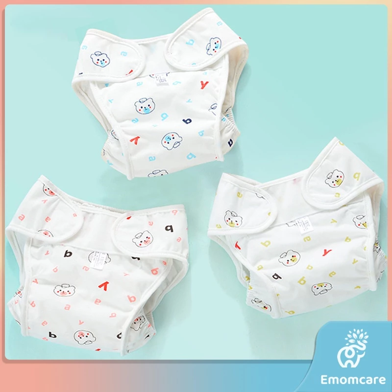 POPOK Kain Clodi Bayi Dapat Dicuci - Baby Cloth Clodi Diaper Korea Motif Karakter Lucu