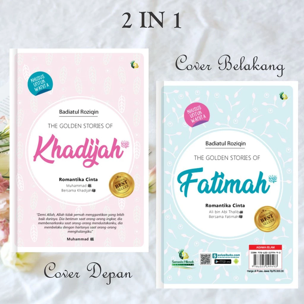 The Golden Stories of Khadijah dan Fatimah 2in1