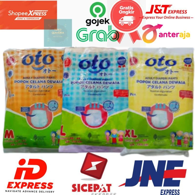 OTO ADULTS DIAPERS PANTS | OTO POPOK DEWASA CELANA | OTO POPOK ORANG TUA CELANA