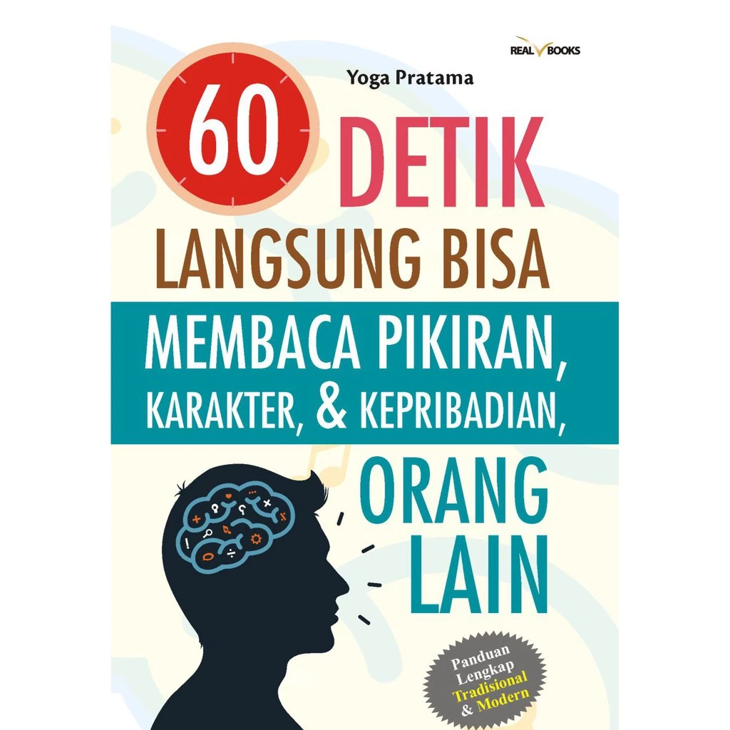 Buku Psikologi: 60 Detik Langsung Bisa Membaca Pikiran