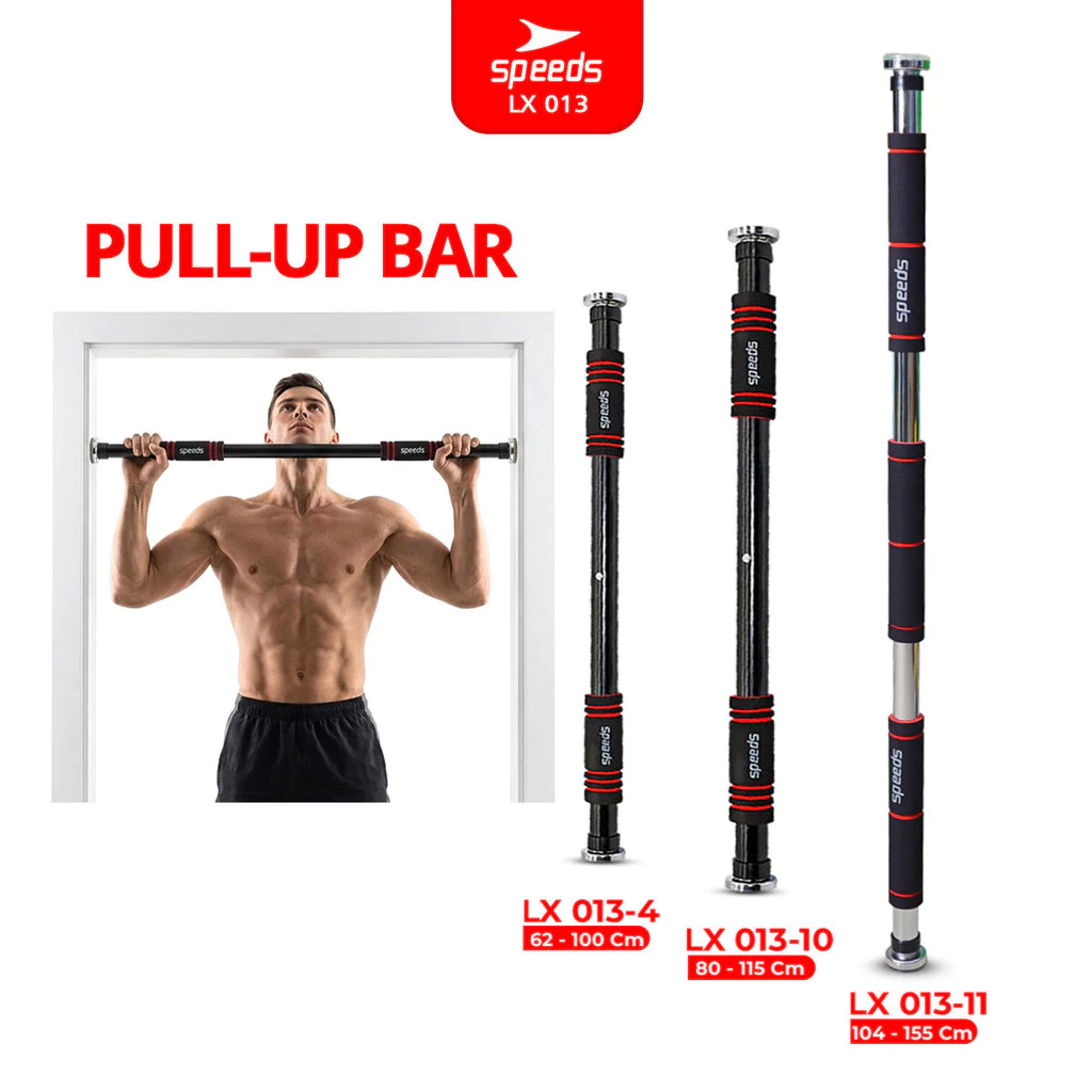 SPEEDS Pull Up Bar Chin Up Iron Gym 013-4 Alat Olahraga