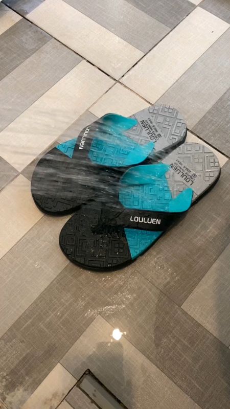 LOULUEN sandal pria original 100% sandal pria sandal pria keren sandal jepit pria 39-44ukAnti-selip #sendalmurah #sendalpria #RacunShopee