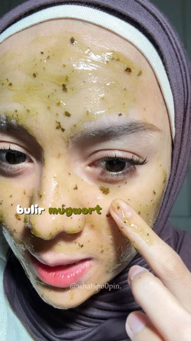masker terademmm ada bulir mugwordnyaa