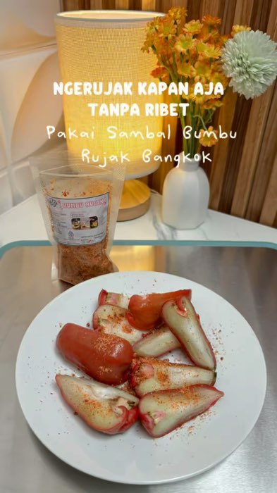 Sambal Bumbu Rujak Bangkok. #sambalrujakbangkok #sambalbangkok #sambalbangkok#bumburujakbangkok #bumburujak #RacunShopee #SpillRacunShopee #Diskon40RB