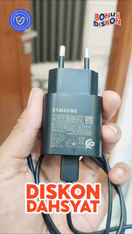 charger samsung set adapter 25watt kabel data type c to c super fast charging original #chargersamsung #RacunShopee #casanhp #SpillRacunShopee