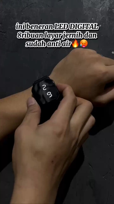 Jam tangan LED yang cocok dijadiin couple Watch🔥😎 langsung checkout dikeranjang kuning 🥰#DiskonRacunShopee #jamtanganmurah #fyp #jamtangankeren #ja