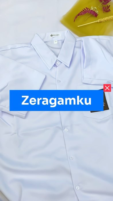 baju putih SMA pendek🤍👀#seragamsekolah #shopeeracun #ShopeeFashionHaul #shopeevideo #bajuanak