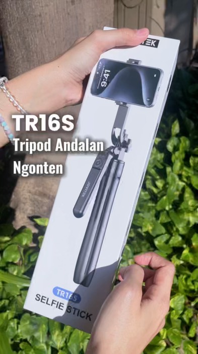 tripod tr16s cocok buat kamu ngonten nih cek keranjang atau join live#tripodbluetooth #tripodmultifungsi #tripodngonten #tripod