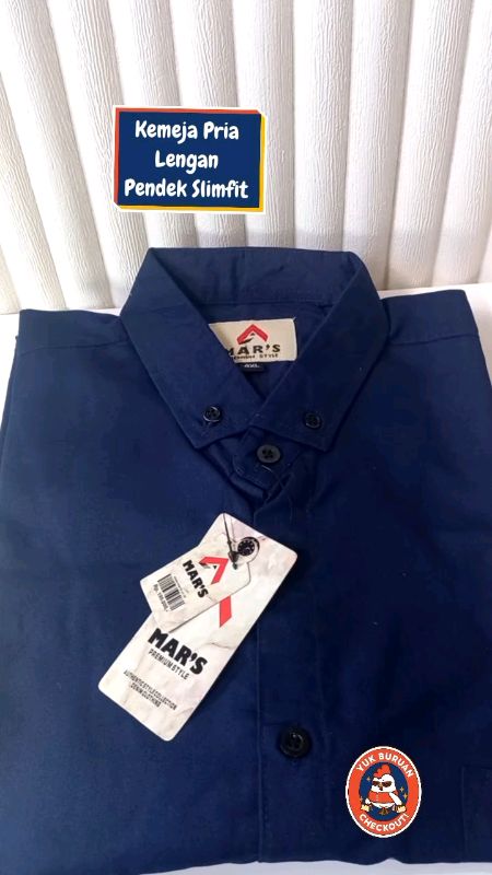 Kemeja Pria Slimfit #RacunShopee #kemeja #kemejamurah #kemejapria  #kemejapolos #kemejalenganpendekpria #kemejapendek #kemejastyle #shopeevideo