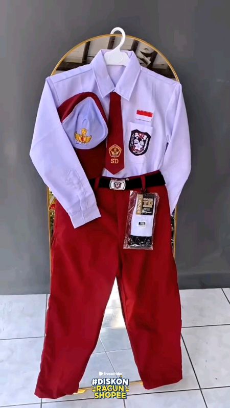 #SeragamSD #seragamsekolah #seragammerahputih #ShopeeCOD #ShopeeLook #SpillRacunShopee #RacunShopee #SpillBawaBerkah #ShopeeFashionHaul #shopeevideo