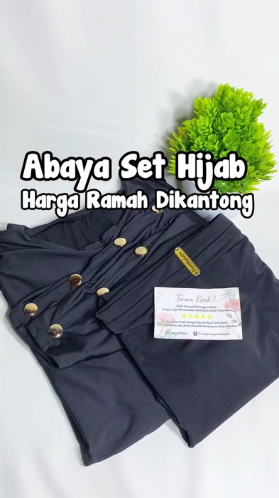Abaya set hijab #SpillRacunShopee #SpillBawaBerkah #ShopeeLook #shopeevideo #abayasethijab #abayasetkhimar