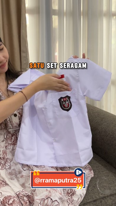 Seragam SD paketan lebih murah. Cuma hari ini dapat promo di keranjang oren ku #SeragamSD #seragamsekolah #ShopeeCOD #SpillBawaBerkah #RacunShopee #co