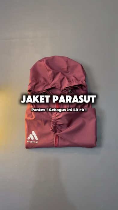 #jaketparasut #jaketolahraga #jaketsport
