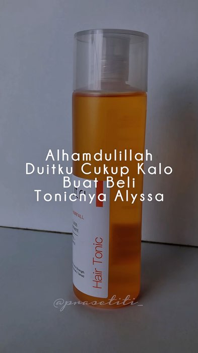 #rambutfyp #sigeralyssa #hairtonic #alyssadaguise #PutriHairChoice #PutriGeng #ViralDiShopeeVideo #TermurahDiShopee #ShopeeCOD #CODinApa #RacunShopee