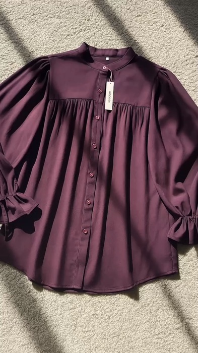 #OOTDFashionShopee #kemejawanita
