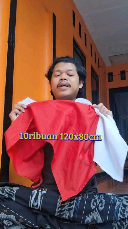 bendera merah putih 120x80cm #agustusan #bendera #benderaindonesia #benderamerahputih #RacunShopee #shoppevidioviral #shoppeevideoviral #agustusan2025