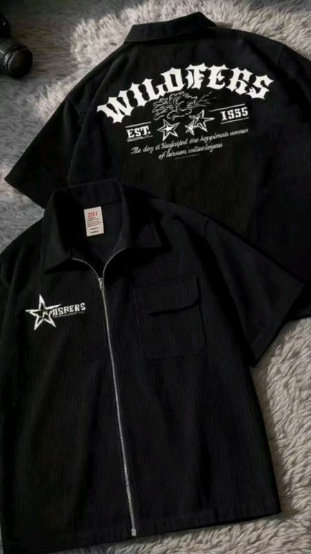 workshirt Zipper boxy #workshirtzipper #zipperboxy #outfitideas #OOTDFashionShopee #RacunShopeeCheck
