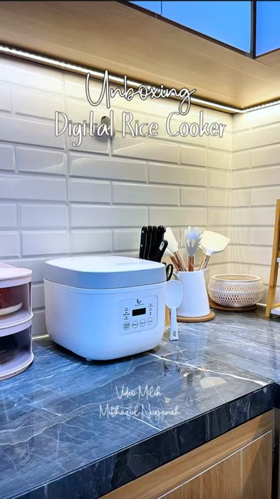 #ricecooker #ricecookerdigital #hanriver #shopeevideo #fyp #ShopeeFashionHaul #codinaja #penanaknasi #dapurestetik