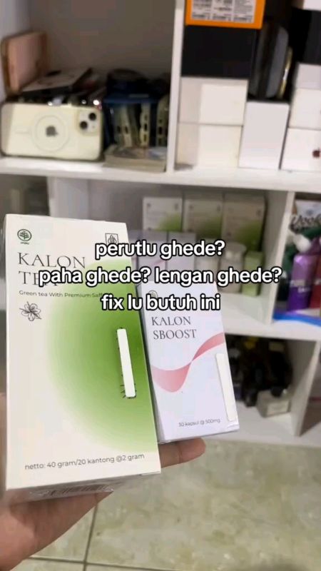 kalon tea pelangsing BPOM, cocok banget buat yang mager, cek keranjang oren di bwah ya untuk membeli #pelangsingperut