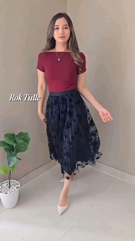 ROK TURU FULL RENDA PANJANG WANITA#RacunShopee #RacunShopeeCheck #rokwanita #rokpanjang #roktutu #roktutucantik