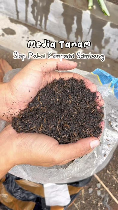 media tanam siap pakai tanpa perlu campuran lagi dan komposisi seimbang #mediatanam #mediatanamsiappakai #sekembakar #mediatanammurah #RacunShopee