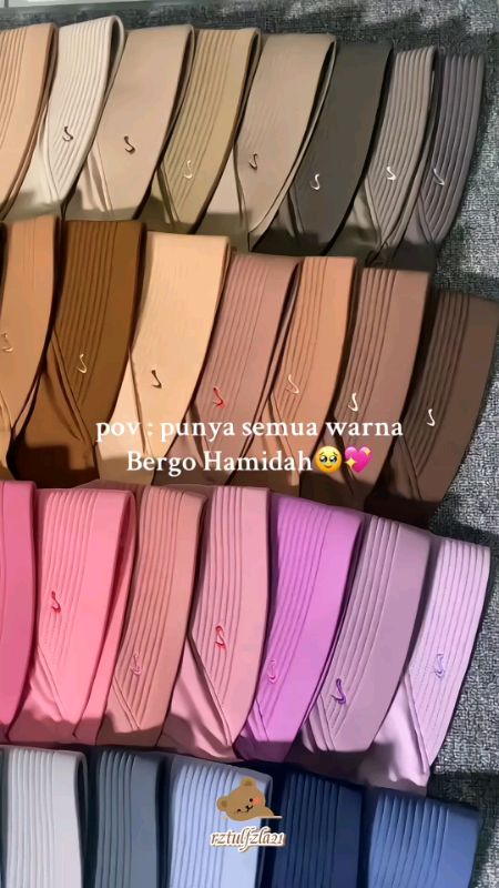 HIJAB BERGO HAMIDAH SIZE S M L PREMIUM, HIJAB SPORT #hijabbergohamidah #bergohamidah #hijabsprot #bergohamidahpremium #hijabsporthamidah #hamidahbergo