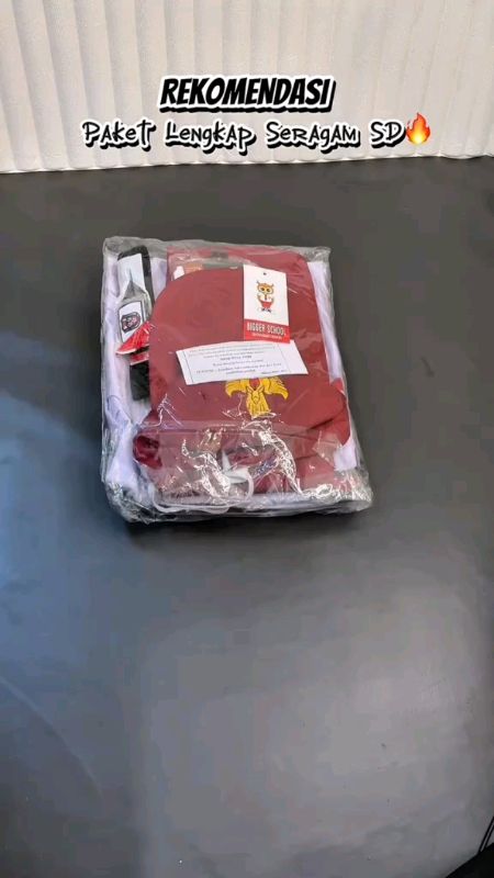 Seragam super lengkap Anak SD perempuan #Sera...