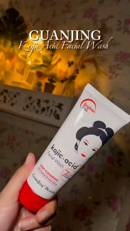 GUANJING Kojic Acid Facial Wash #kojicacidfacialwash #GuanjingBeauty #PromoNonStop #GratisOngkirRP0 #Cashback40Persen #SpillBawaBerkah #shopeevideo