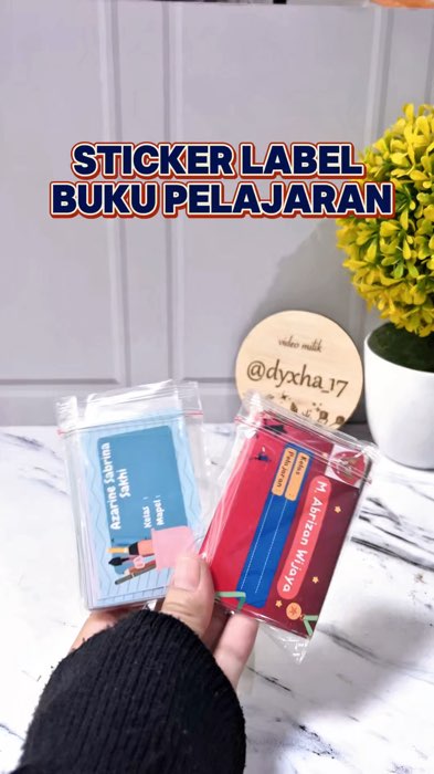 Stiker buku pelajaran #RacunShopee #SpillBawaBerkah #SpillRacunShopee #labelnama #labelbukumapel #stikerbuku #stikernama #stikernamacustom