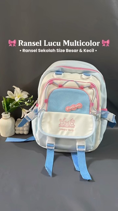 #tassekolah #tasransel #ranselsekolah #taskuliah #tasranselcewek #tassekolahanak #GratisOngkirRP0 #DiskonRacunShopee #ViralDiShopeeVideo #bismillahfyp