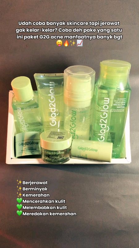 #g2gacne #glad2glow #skincare #ViralDiShopeeVideo #RacunShopee