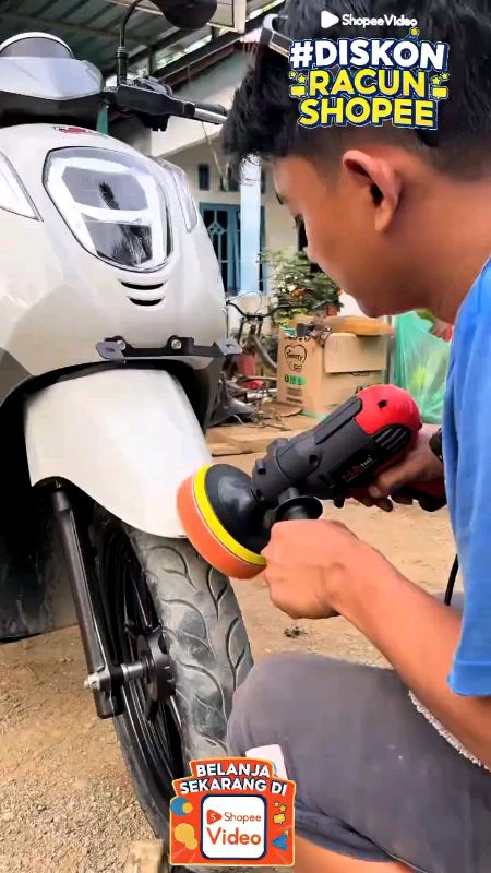 JLD Mesin Poles#RacunShopee