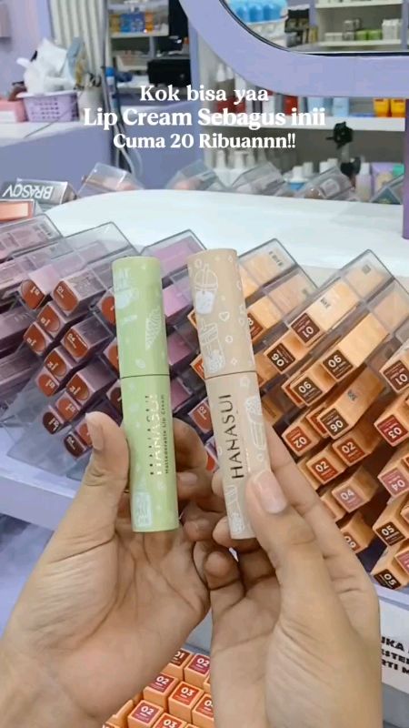 Lip cream se cakep ini buruann di borong guys🔥#hanasuilipcream #hanasuibobaedition #hanasuimatchaedition