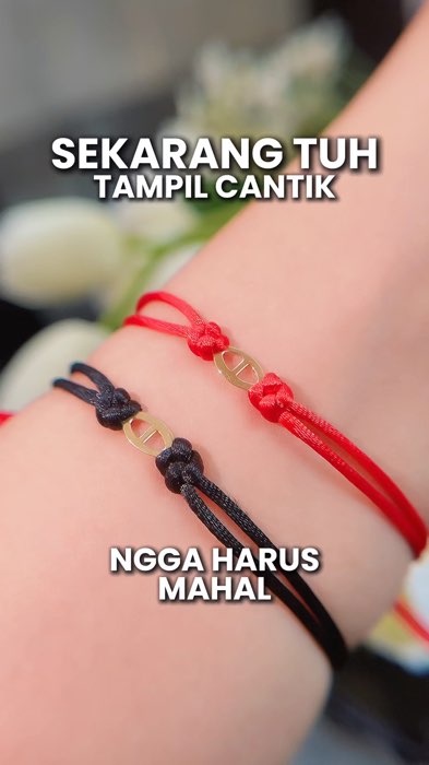 Gelang Tali Emas Pavla #gelangornamen #emas #emasasli #gold #semar #fyp