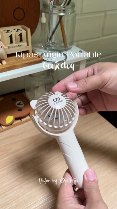#kipasportable #goojodoq #goojodoqindonesia #minifan #minifanportable #fyp #RacunShopee #goojodoqkipas