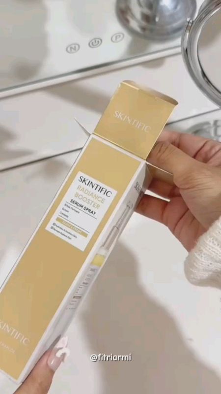 kulit tetap glowing pakai skintific spray #SpillRacunShopee #PromoNonStop #skintificboosterserum #skintificspraysserum #skintificserumspray