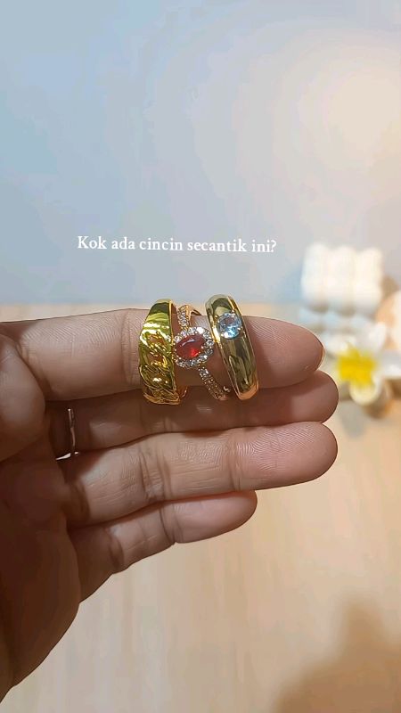 #cincinantikarat #cincindewasa #RacunShopeeAksesoris #RacunShopeeCantik #ShopeeLook #SpillBawaBerkah #GratisOngkirRP0 #CODinApa #GakNyeselBeliIni #fyp