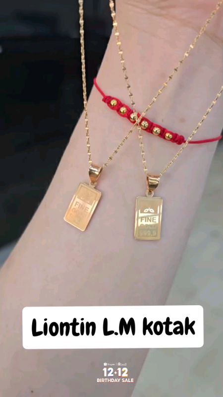 ✨Liontin LM✨ #FashiondiShopee #RacunShopee #1212shopeebirthdaysale #ShopeeLook #SpillBawaBerkah #PromoNonStop #liontin #liontinkalung #FashiondiShopee