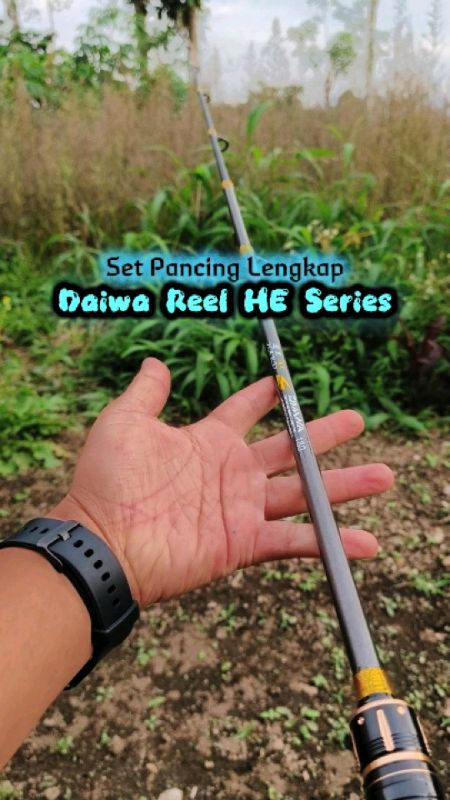 Set pancing lengkap daiwa HE series #setpancinglengkap #setpancingmurah #DiskonRacunShopee #RacunShopeeCheck #ShopeeCOD #PromoNonStop #SpillBawaBerkah