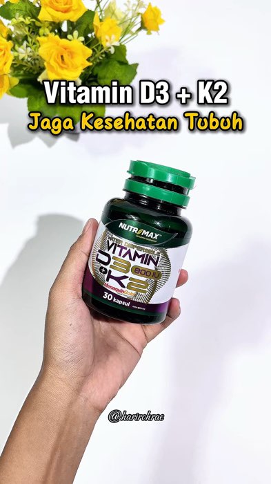 #vitamind3 #vitamink2 #vitamind3k2 #Nutrimax #vitamind3original #vitaminnutrimax #RacunShopee #SpillBawaBerkah #ShopeeCOD