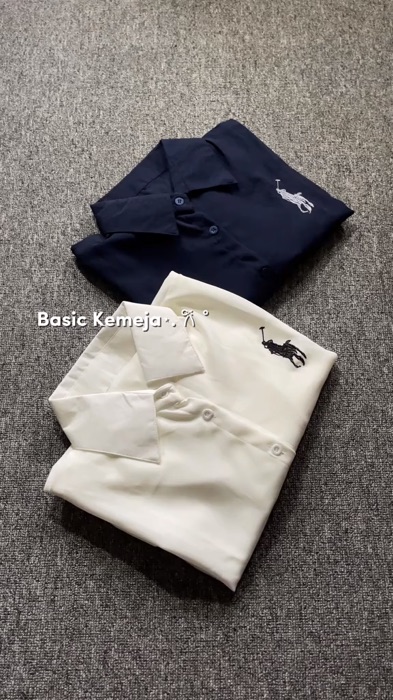 Yukk gais kemeja nya readyy stok yaa 🤍#RacunShopee #kemejapolo #kemejawanita #atasanwanita #affiliateshopee