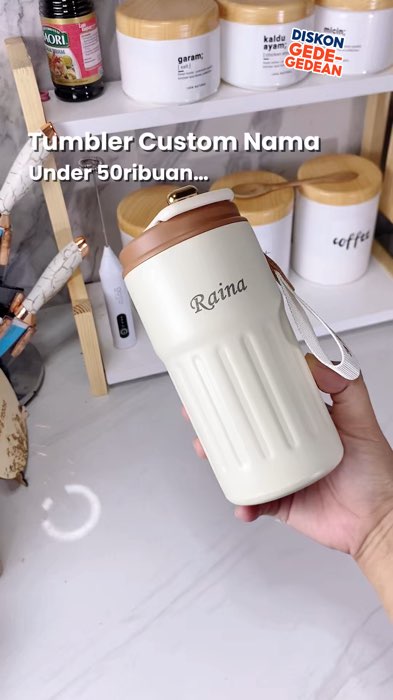 Tumbler bisa custom nama murah #tumbler #tumbleraestethic #tumblercoffee #tumblercustom #ViralDiShopeeVideo #RacunShopee #shopeevideo #GratisOngkirRP0