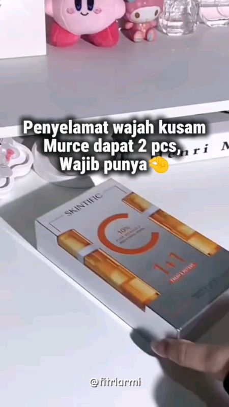 wajah anti kusam pakai Vit c serum #SpillRacunShopee #RacunShopee #skintificvitamincserum #skintificvitamincbrighteningglowserum #skintificserumvitc