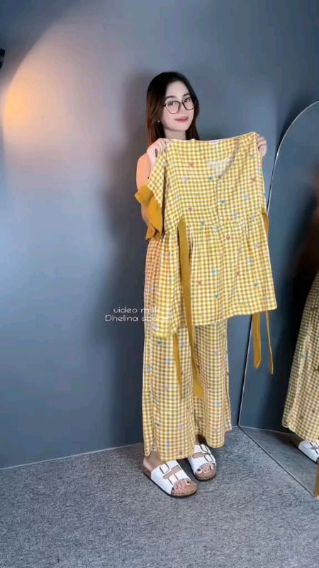 Zefana Set Celana Panjang Bahan Rayon #Terbaru #Promo #ShopeeCOD #CekOut #oneset #premium #fyp #