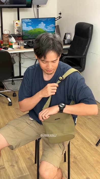 Yang suka rapih, kategori barang harus dipisah2 biar gampang nyarinya pakai tas selempang ini solusi bgt ya kan ?✨  #slingbag #tasselempang #tascewek