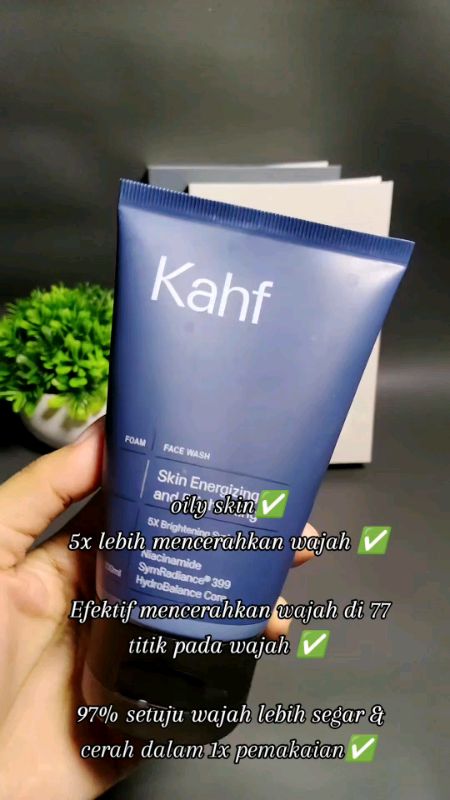 #KahfFaceWash #kahf #facialwashviral #bercuanbersamaparagon
